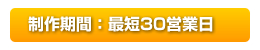 制作期間：最短３０営業日